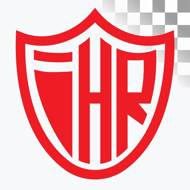 Diseño de las letras del logotipo de IHR