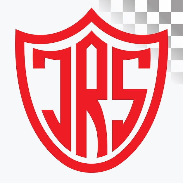 Diseño de las letras del logotipo del JRS