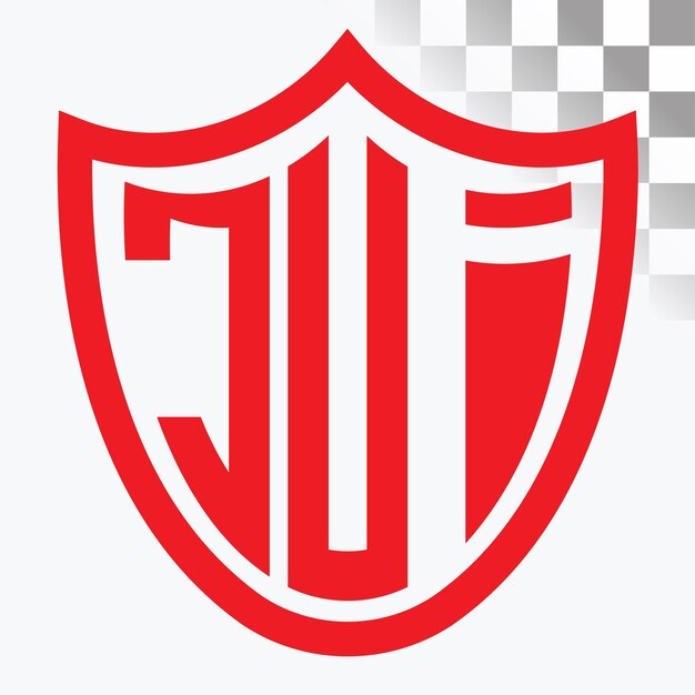 Diseño de las letras del logotipo de JUI