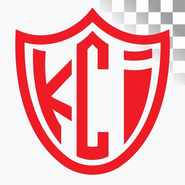 Diseño de las letras del logotipo de KCI