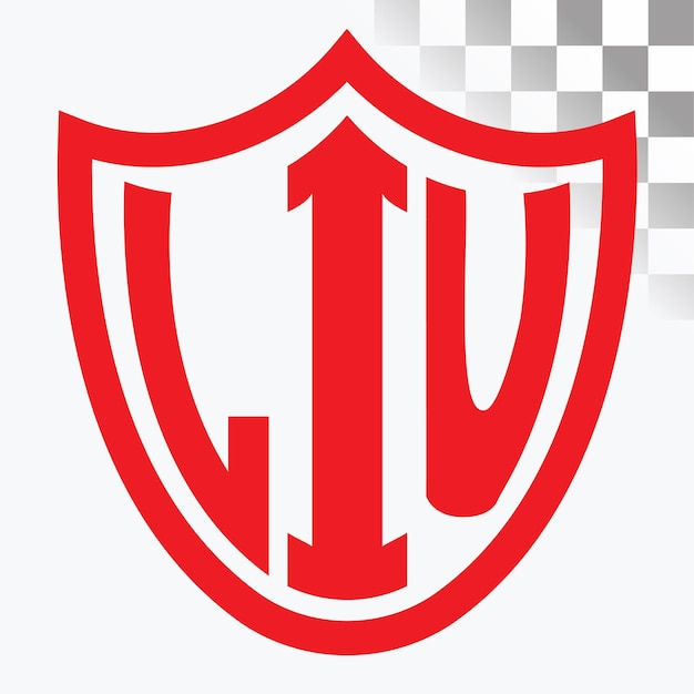 Diseño de las letras del logotipo de LIU