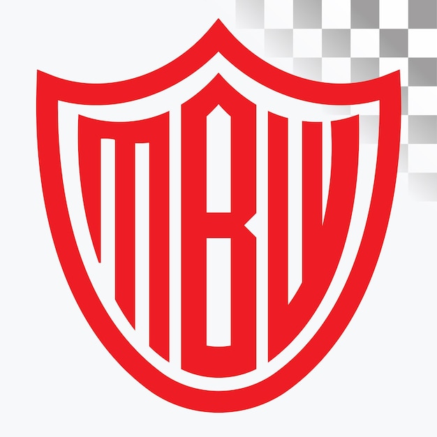 Diseño de las letras del logotipo de MBW