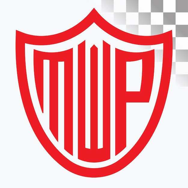 Diseño de las letras del logotipo de MWP