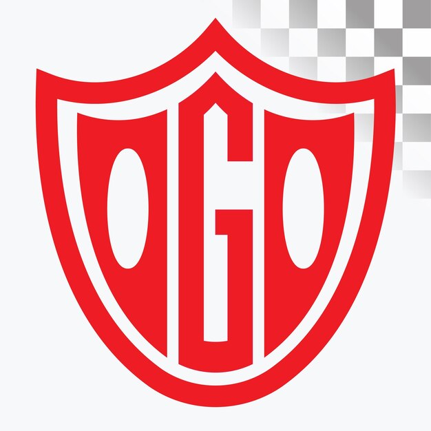 Diseño de las letras del logotipo de OGO