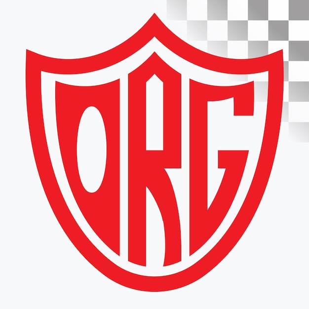 Diseño de las letras del logotipo de ORG