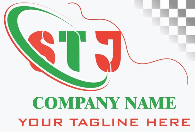Diseño de las letras del logotipo de STJ