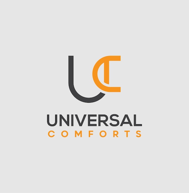 Diseño de las letras del logotipo uc