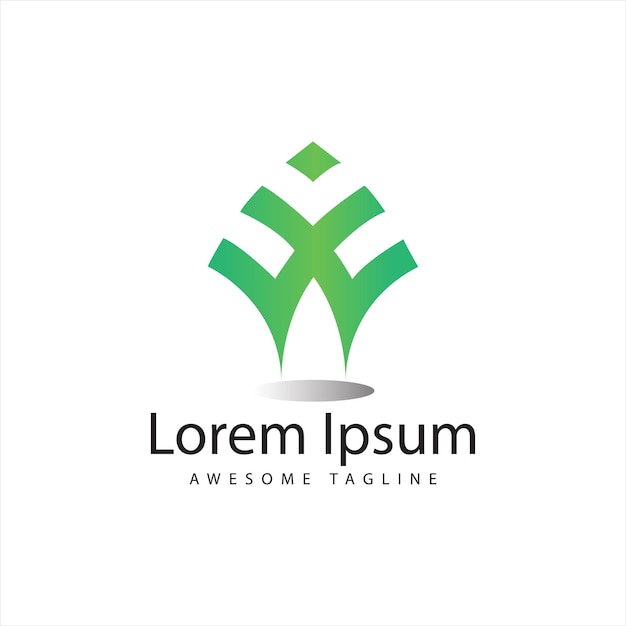 Diseño de letras del logotipo WX Icon Free