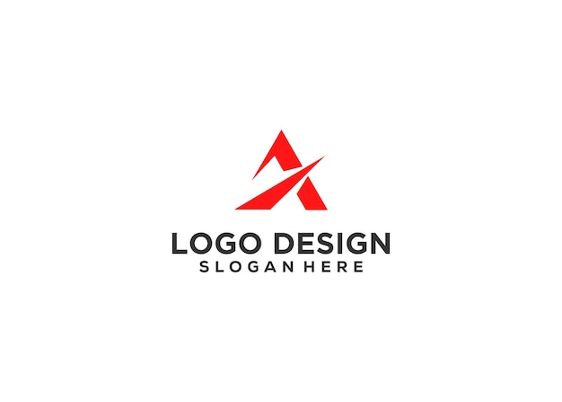 Un diseño de letras del logotipo