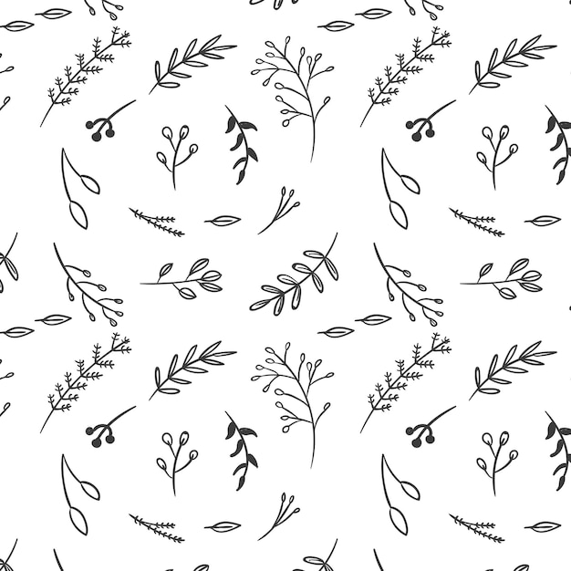 Diseño libre de patrones florales