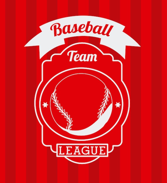 diseño de la liga de béisbol