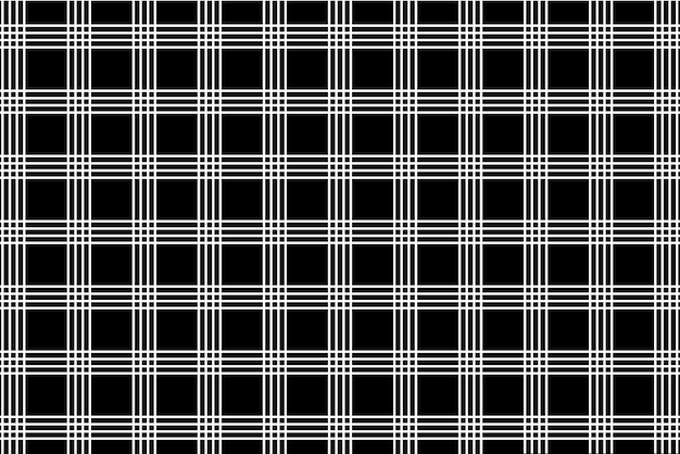 Diseño de líneas y cuadrados en blanco y negro