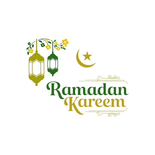 Diseño de linternas de Ramadan Kareem