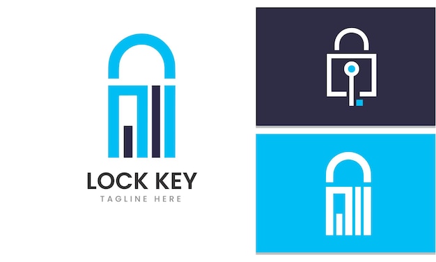 diseño de llave clave logotipo icona plantilla vector idea de diseño profesional moderno único