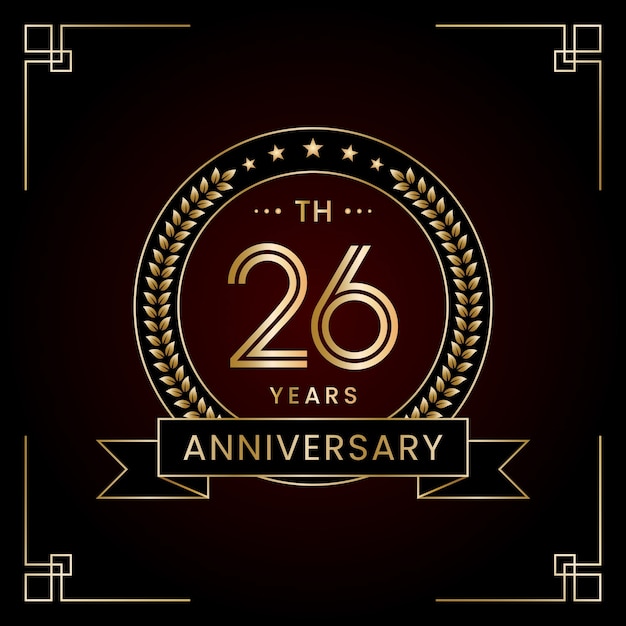 Diseño de Logo 26 Aniversario