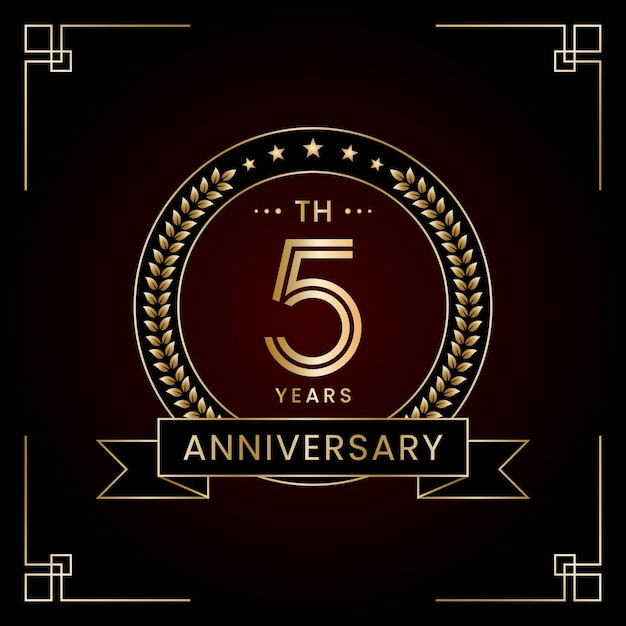 Diseño de Logo 5to Aniversario