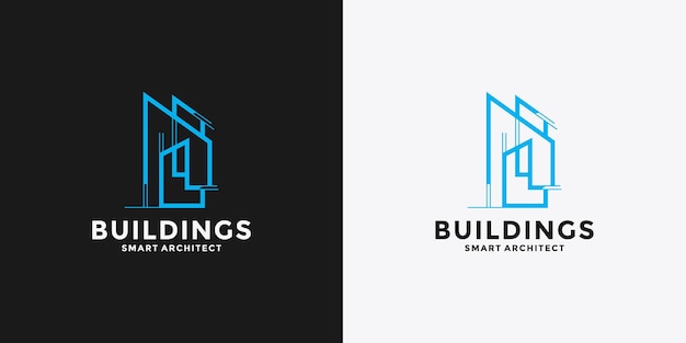 Diseño de logo de arquitecto de edificios para tu negocio