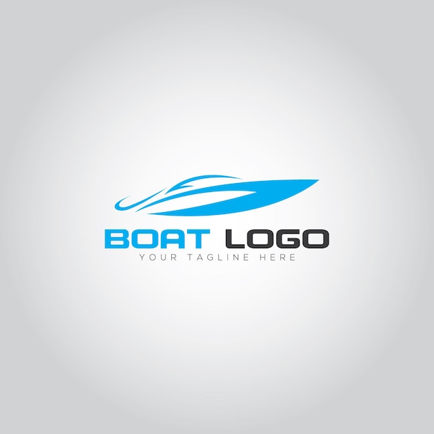 Diseño de logo de barco