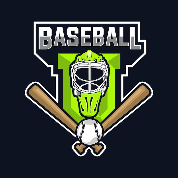 Diseño de logo de beisbol