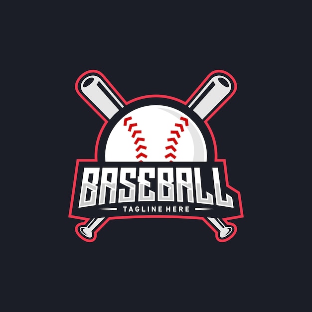 Diseño de logo de beisbol