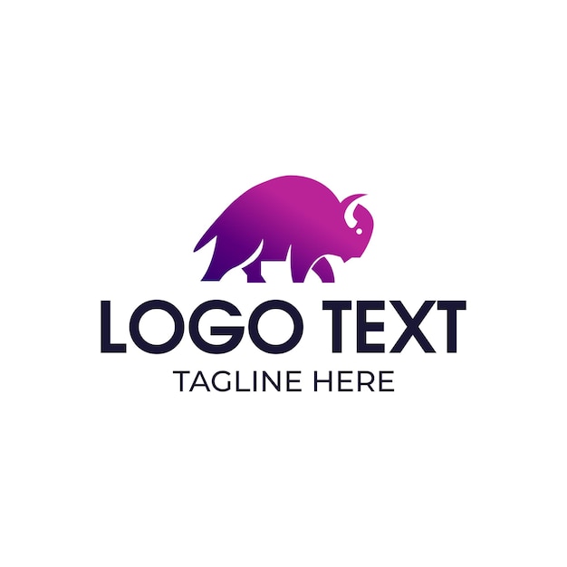 DISEÑO DE LOGO BISONTE