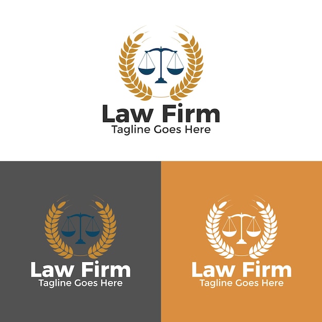 Diseño de logo de bufete de abogados