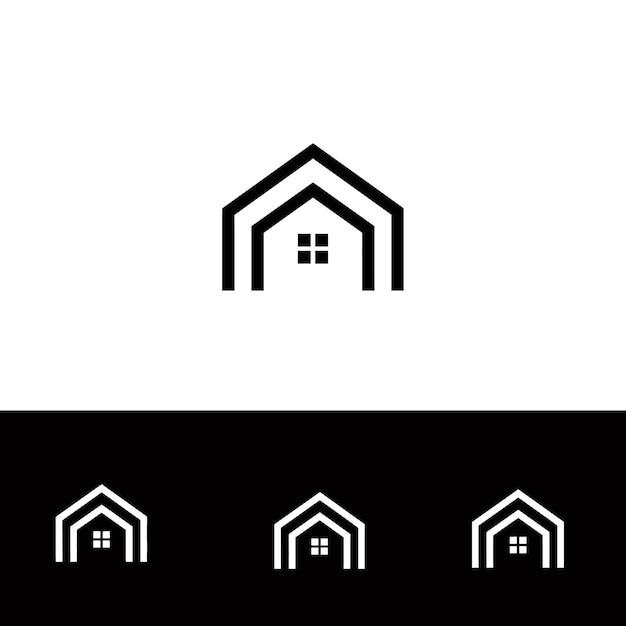Diseño de logo de casas