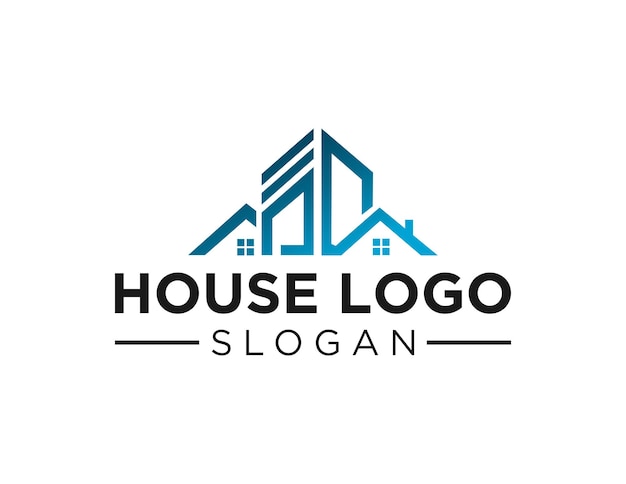 Diseño de logo de casas