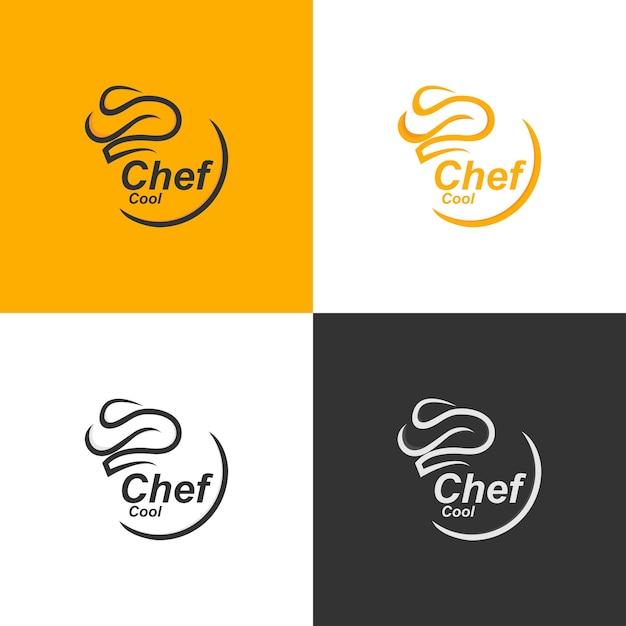 Diseño del logo del chef