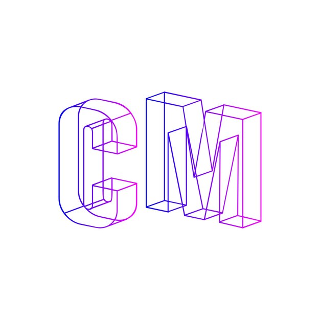 Diseño de logo CM