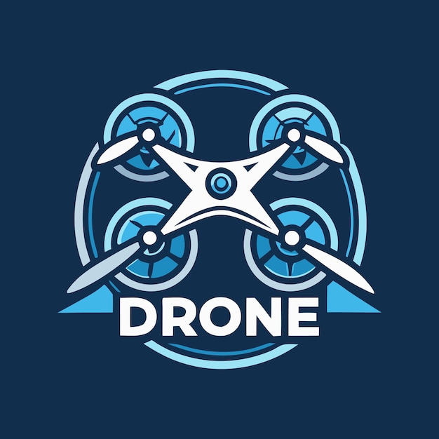 Diseño de logo de drone