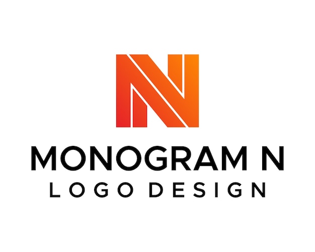 El diseño del logo para la empresa monogram n