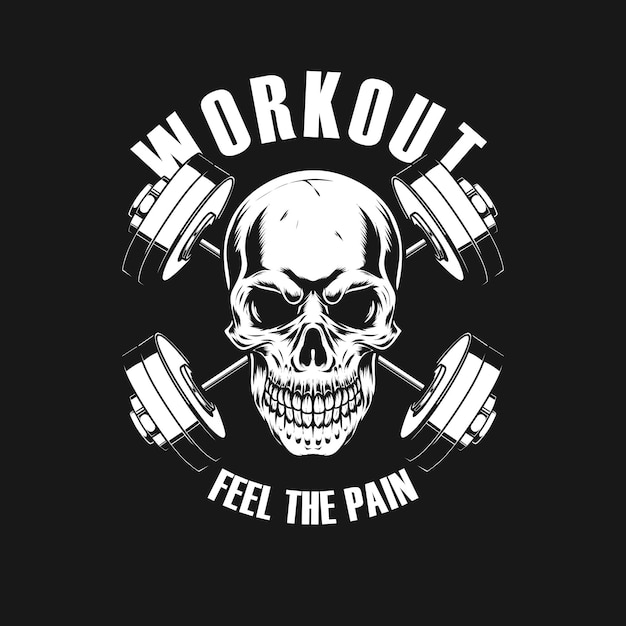 Diseño de logo de entrenamiento