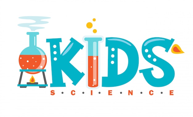 Diseño de logo para kids science