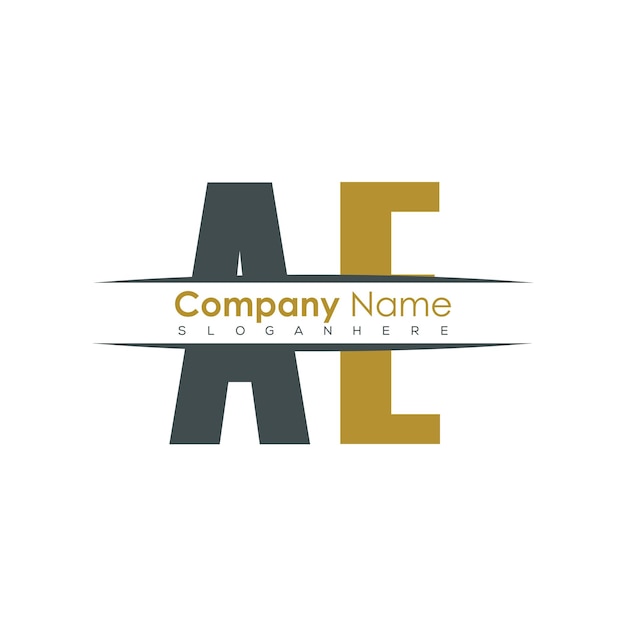 Diseño de logo con monograma inicial