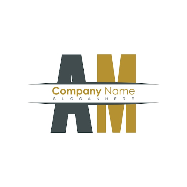 Diseño de logo con monograma inicial