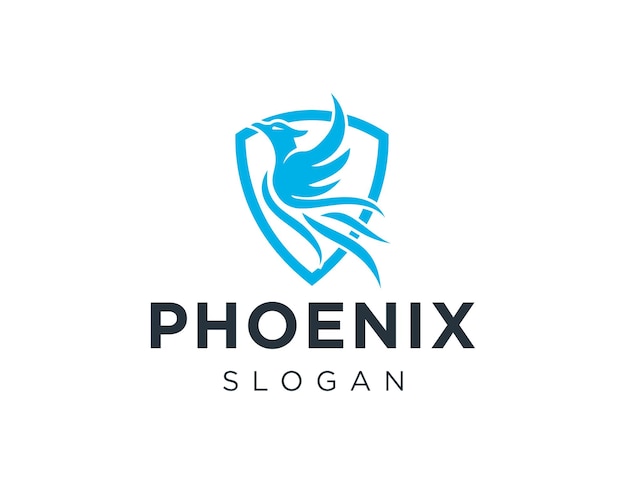 Diseño del logo de phoenix