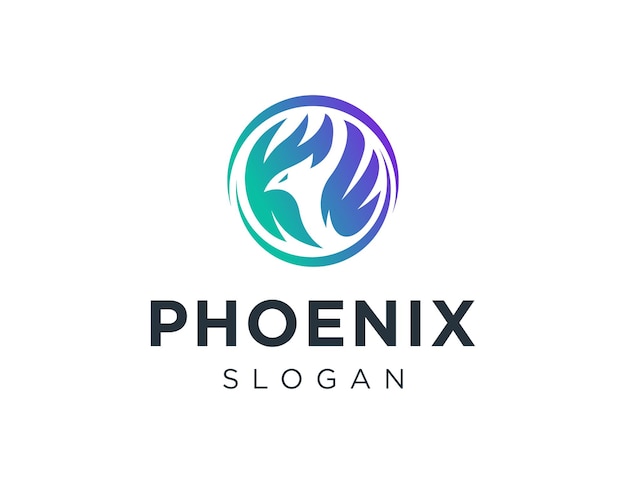 Diseño del logo de phoenix