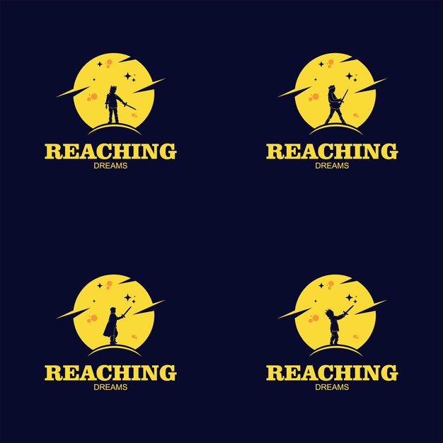 Diseño de Logo de Reaching Stars