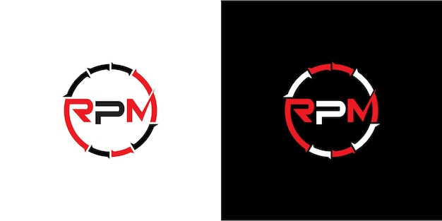 Diseño de logo rpm para automoción