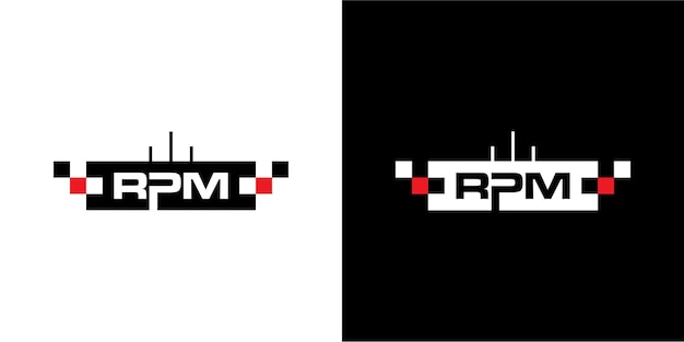 diseño de logo rpm para automoción