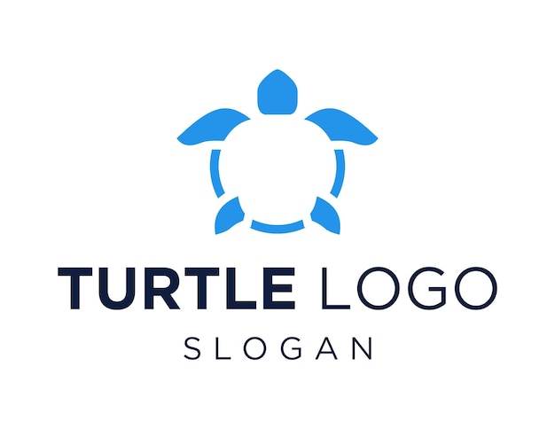 diseño de logo de tortuga