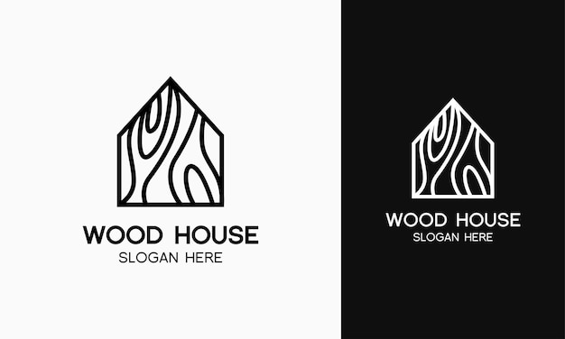 Diseño de logo de woodhouse