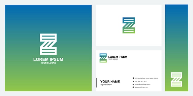 Diseño de logo con z
