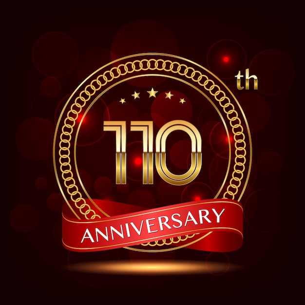 Diseño de logotipo del 110.º aniversario