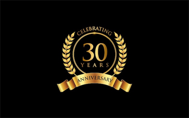 Diseño del logotipo del 30 aniversario
