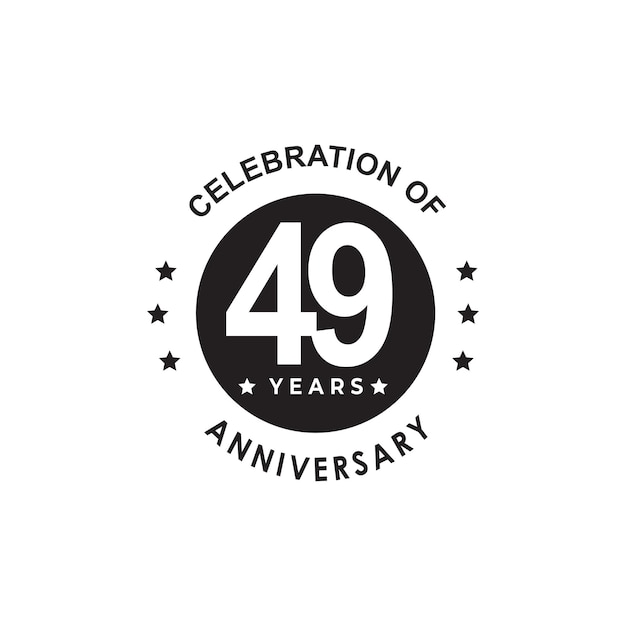 Diseño del logotipo del 49° aniversario