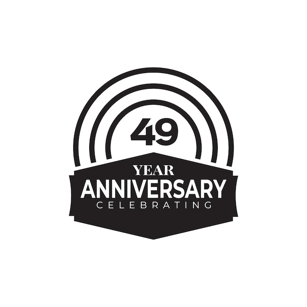 Diseño del logotipo del 49° aniversario