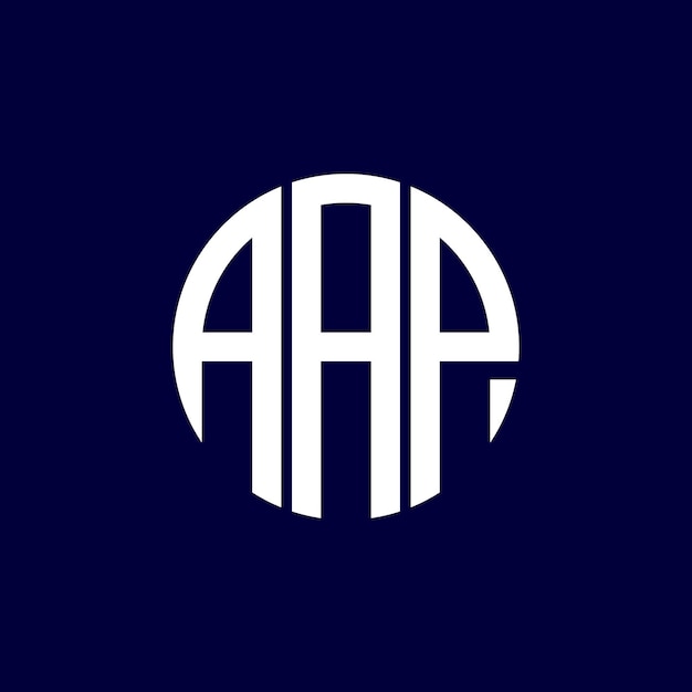 Diseño del logotipo de aap circle