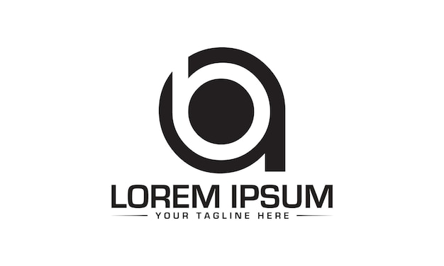 Diseño de logotipo AB Letter Diseño de logotipo AB único y profesional